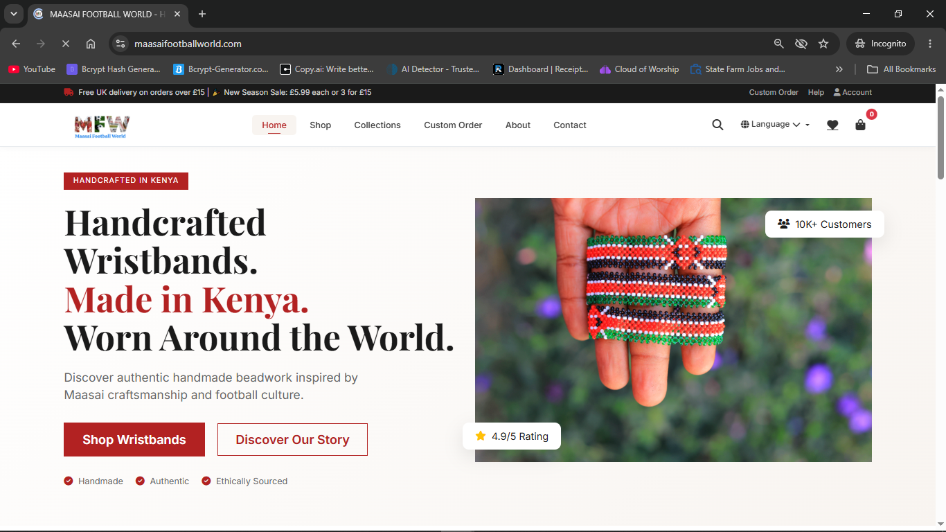 MFW E-Commerce Website